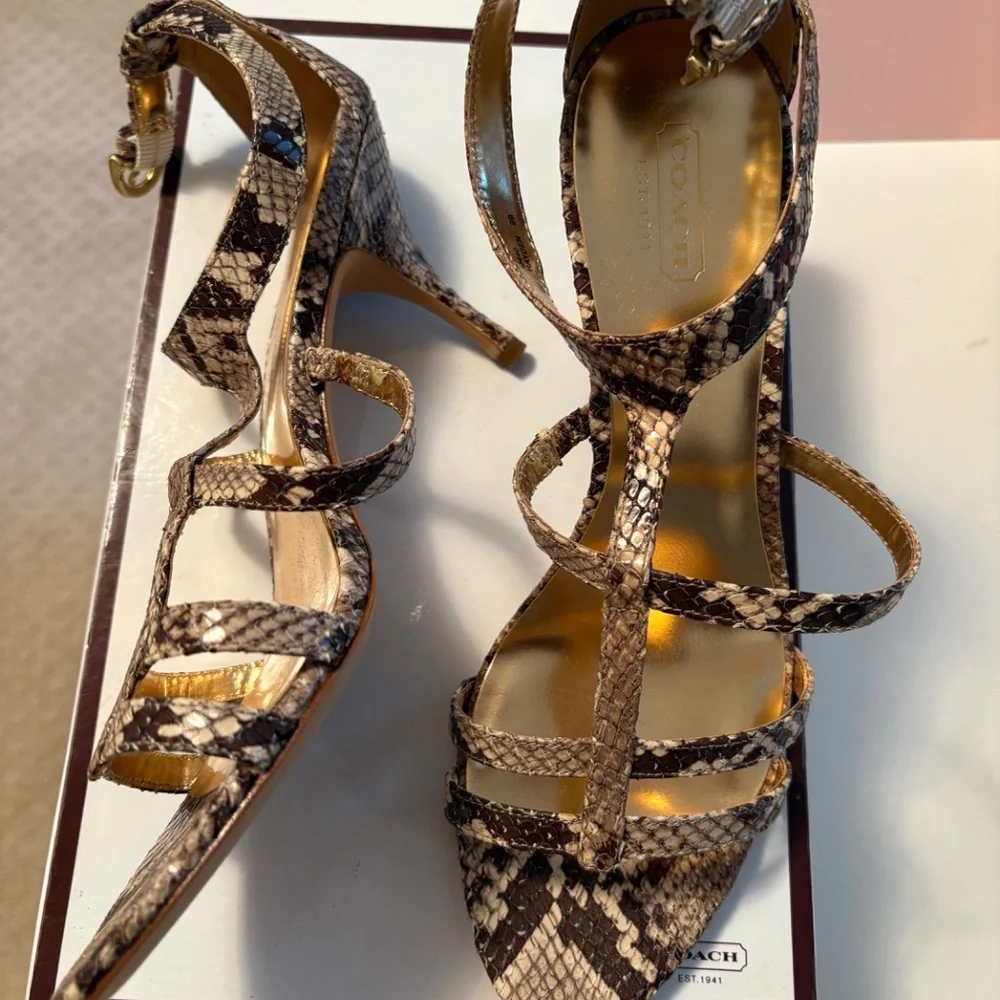 Coach Python Shoes - Picture 2 of 3